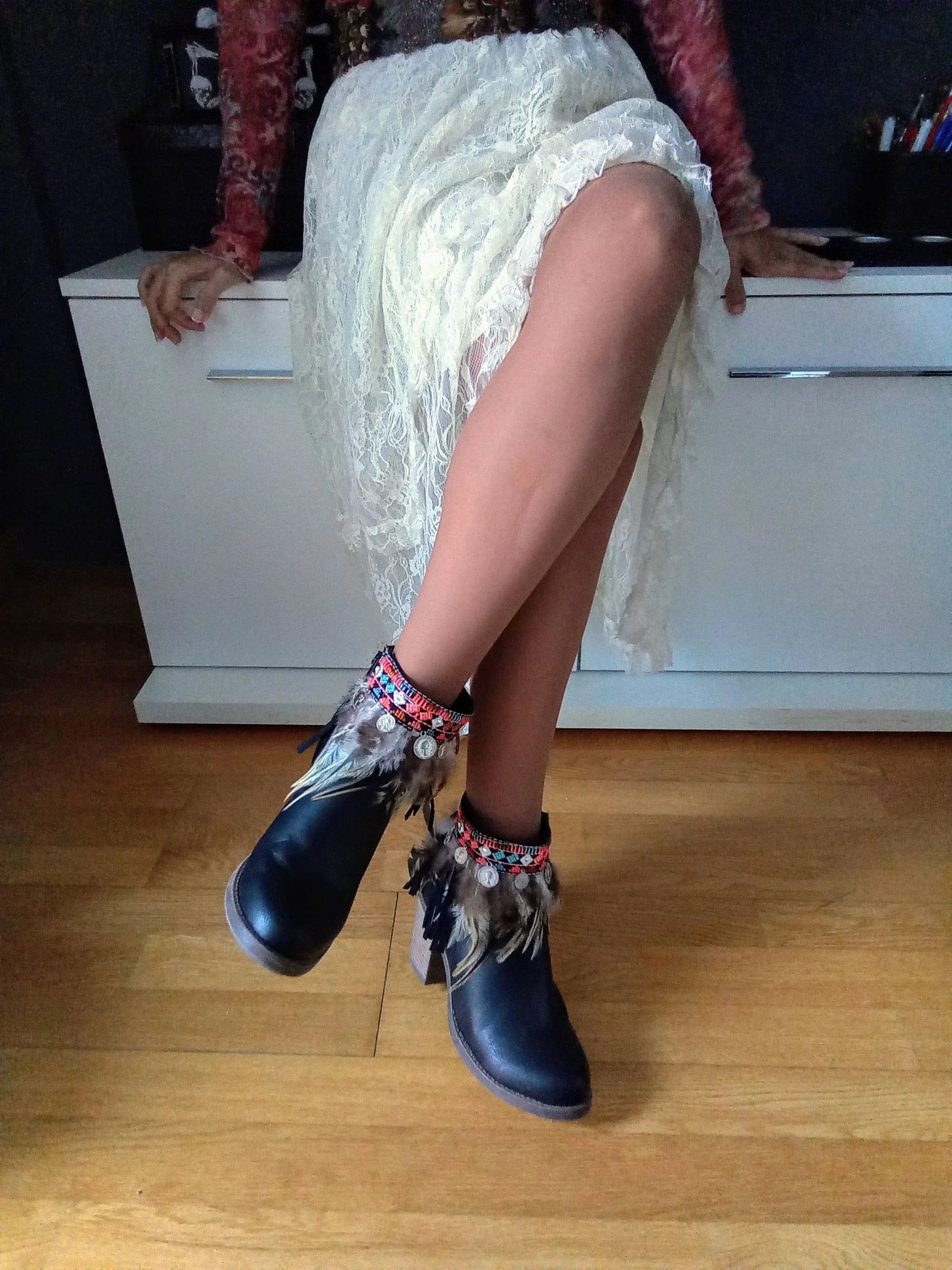 Boho-style ankle boots – photo 18